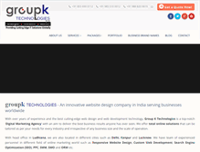 Tablet Screenshot of groupktechnologies.com